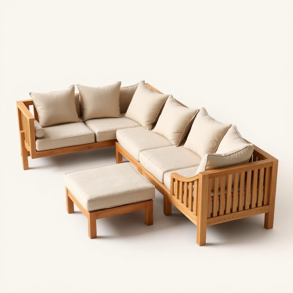 Sofá Modular Teca Exterior
