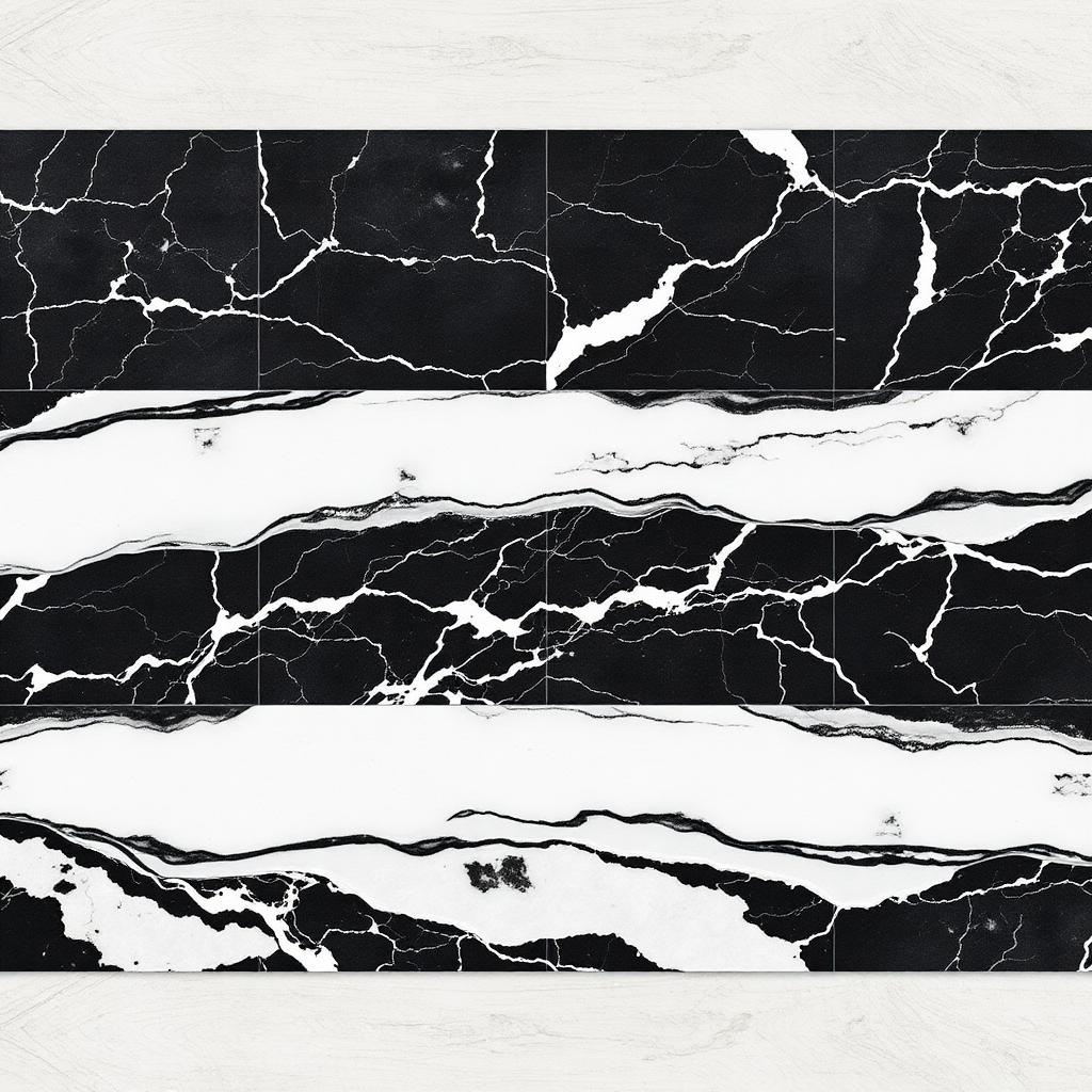 Porcelânico Nero Marquina 120×280